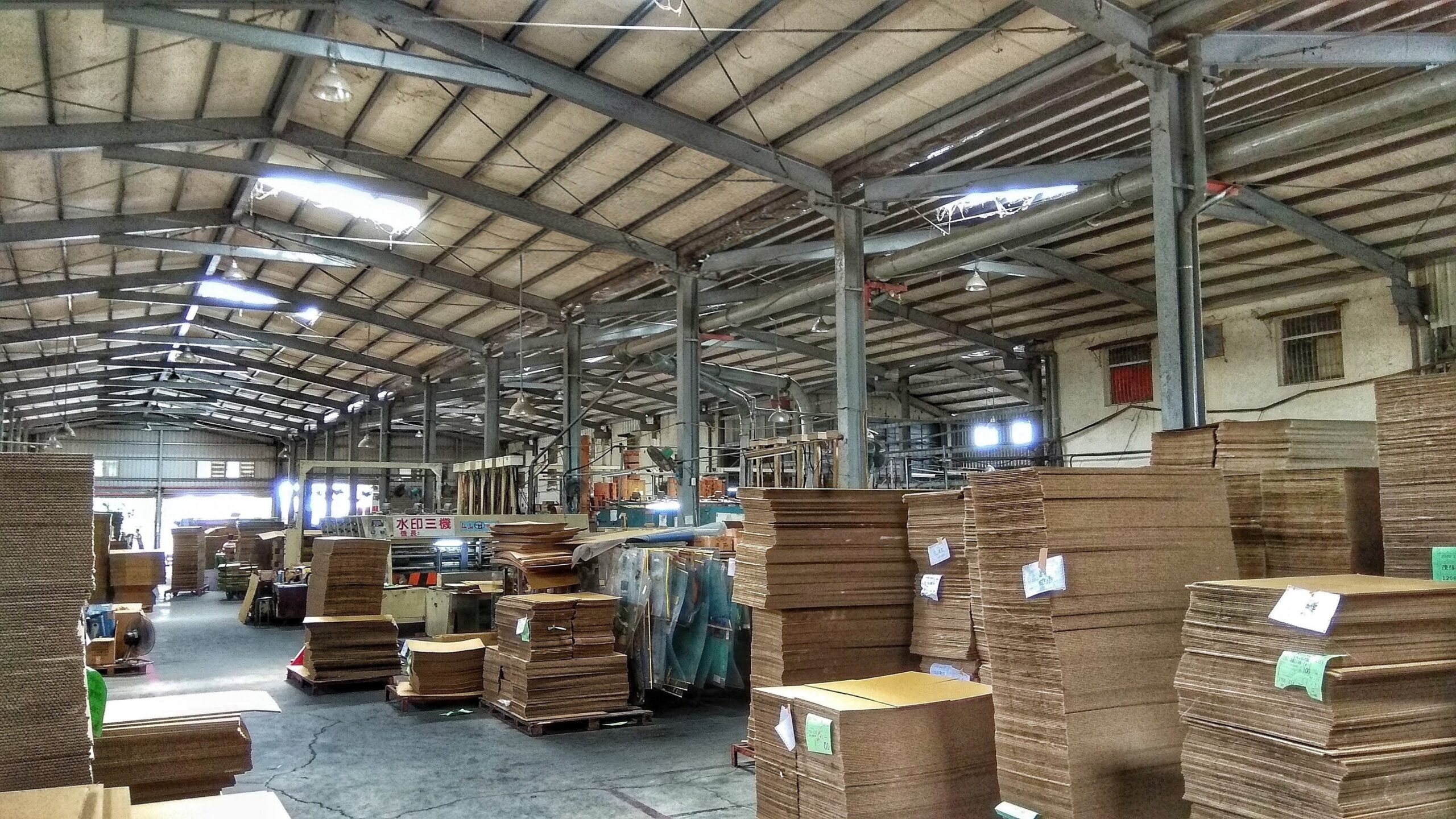 紙箱阿傳 BoxJohn 工廠加工流程